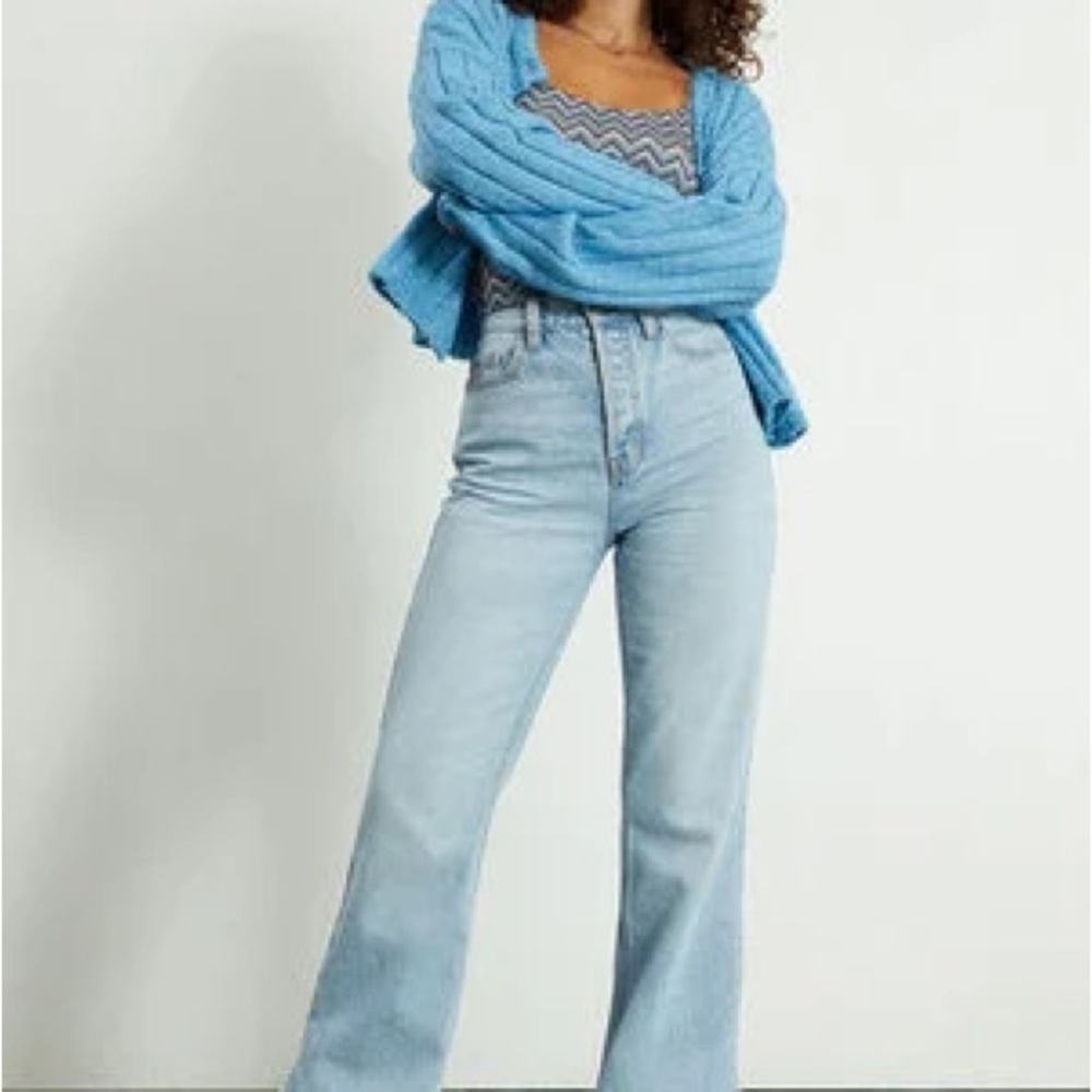 Pacsun High Rise Light Blue Jeans